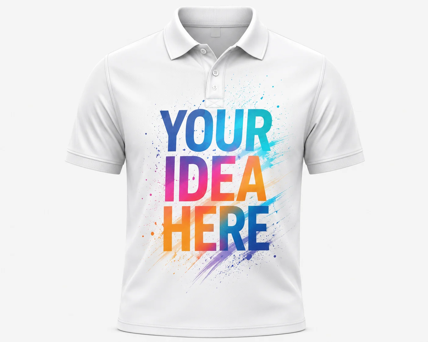 Personalized Polo Shirt – Add Your Own Logo, Design or Text
